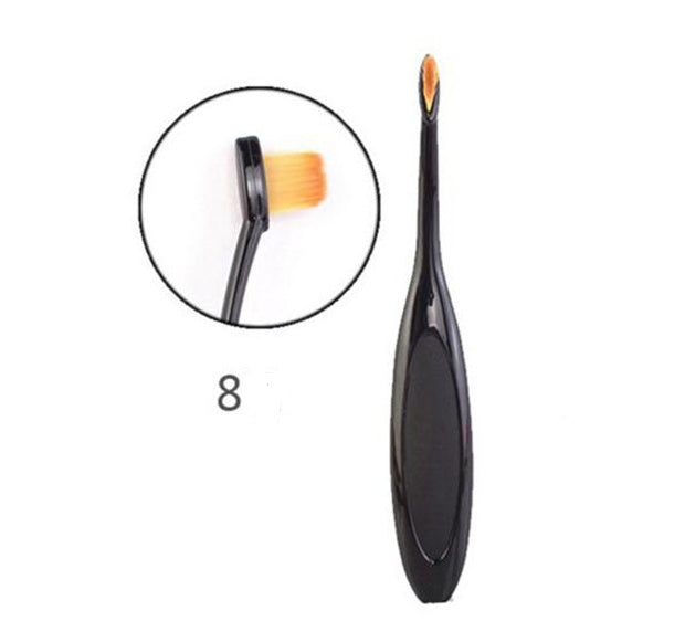 Makeup and make-up tool toothbrush Makeup and make-up tool toothbrush